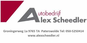 Logo-banner Autobedrijf Alex Scheedler