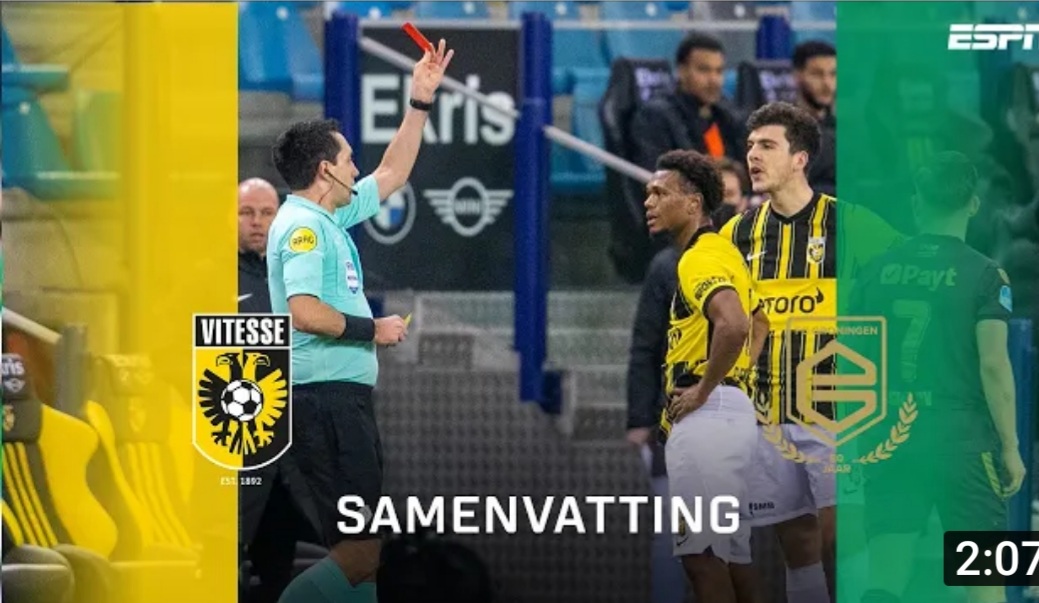Samenvatting Vitesse - FC Groningen 1-3