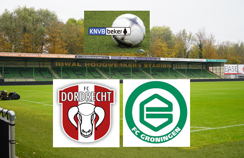 19 Oktober speelt FC Groningen tegen FC Dordrecht in bekertoernooi