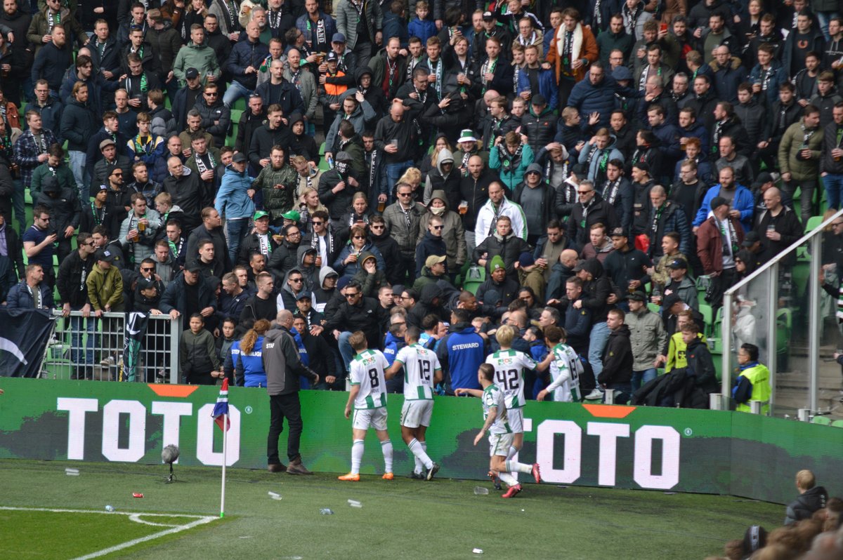 FC GRONINGEN VEROORDEELT INCIDENTEN TIJDENS DERBY VAN HET NOORDEN.