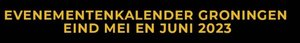 Wat is er te doen in Groningen: de evenementenkalender van Groningen van eind mei en juni