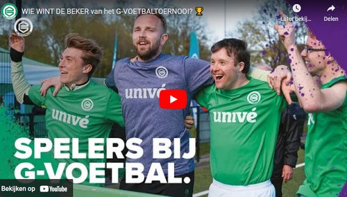 Video G-voetbal toernooi FC Groningen