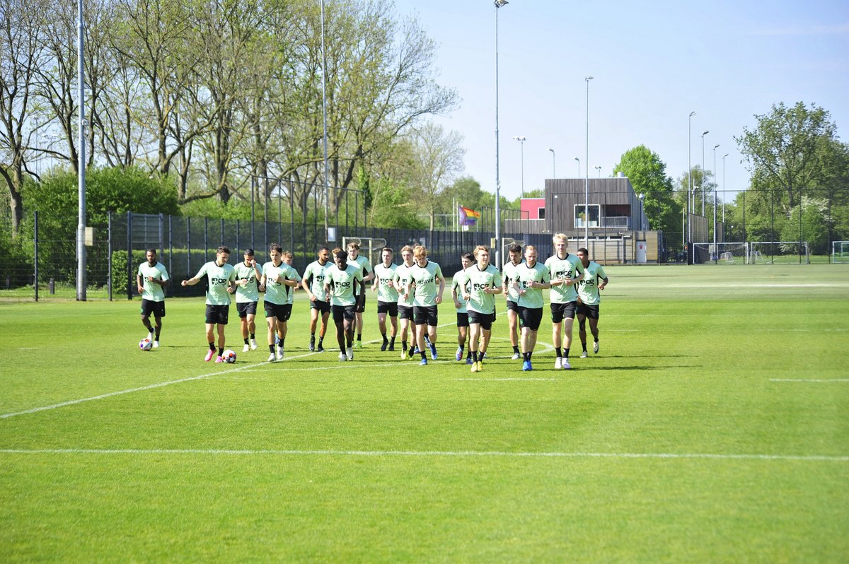Foto's training FC Groningen vandaag