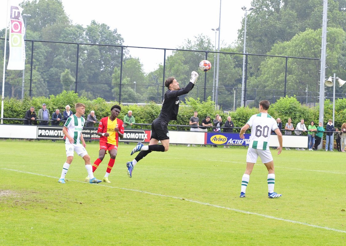 FC Groningen o21 eindigt het seizoen met een gelijkspel