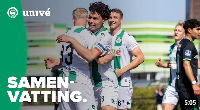 Samenvatting FC Groningen o21 - Feyenoord o21
