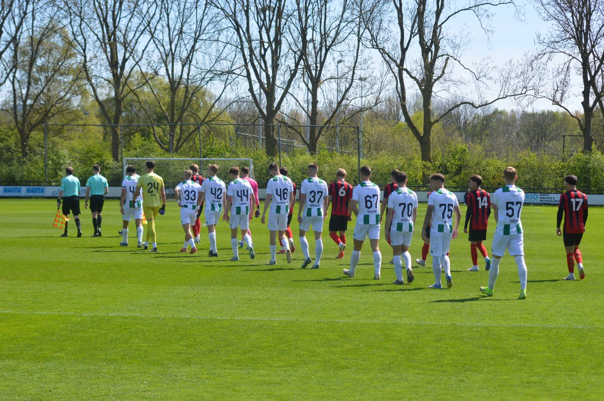 FC Groningen o21 geeft de drie punten weg tegen FC Twente/Heracles o21