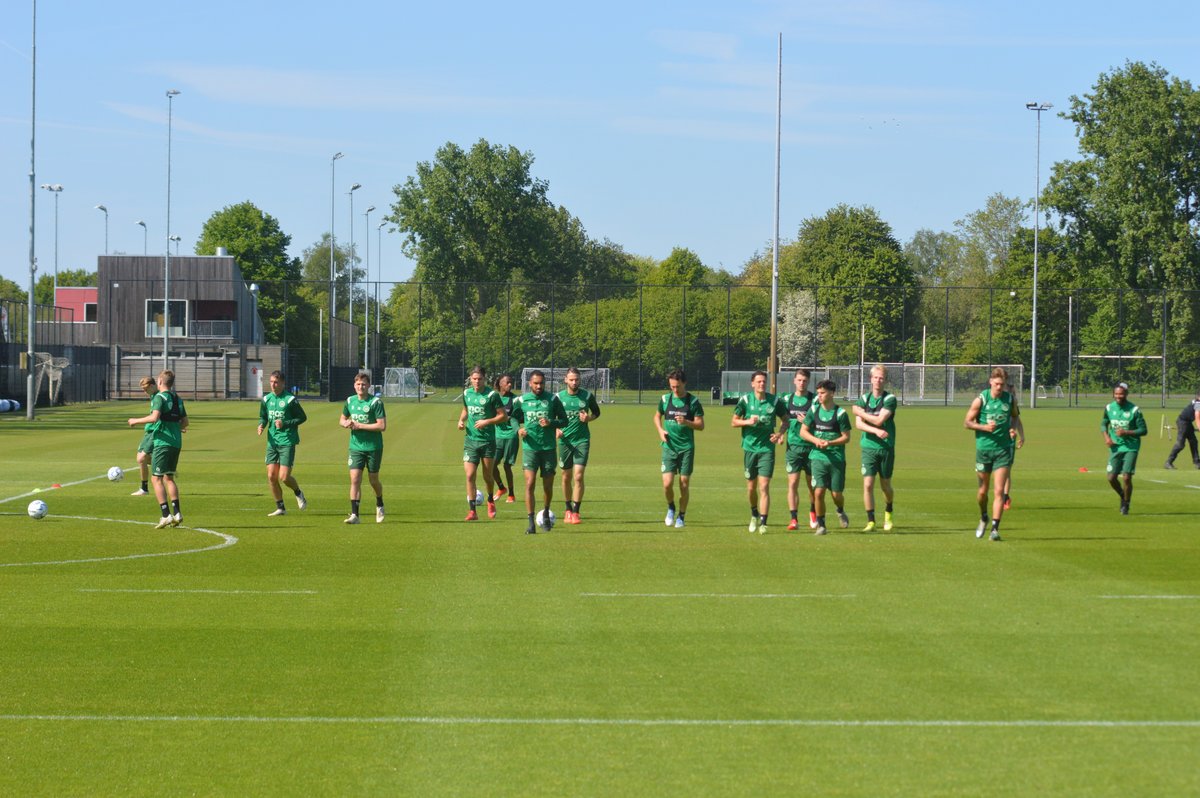 Foto's training FC Groningen