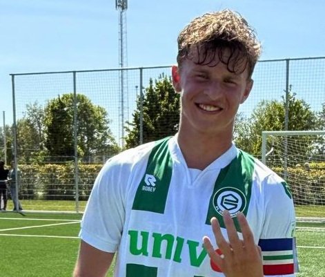 FC Groningen o19 wint van FC Volendam o19 mede door vier goals van Jari Kolthof