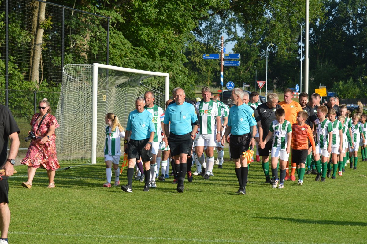 Oud FC Groningen wint in Tynaarlo tegen een Regioteam