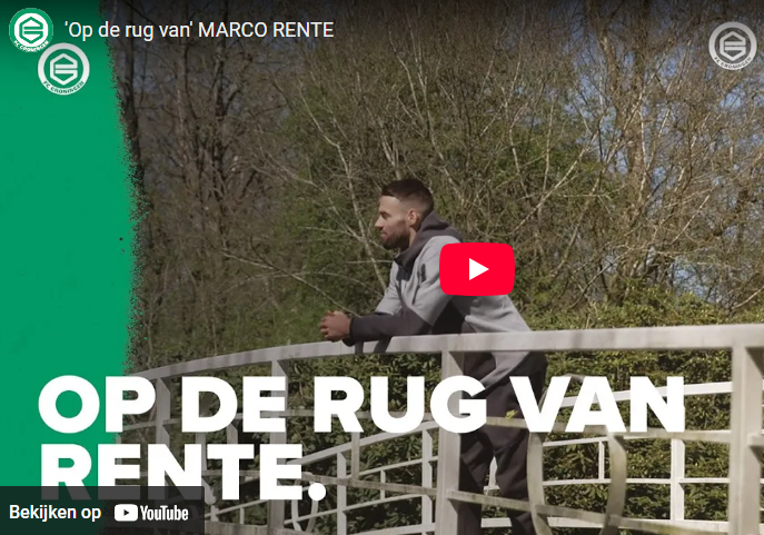Op de rug van…Marco Rente.