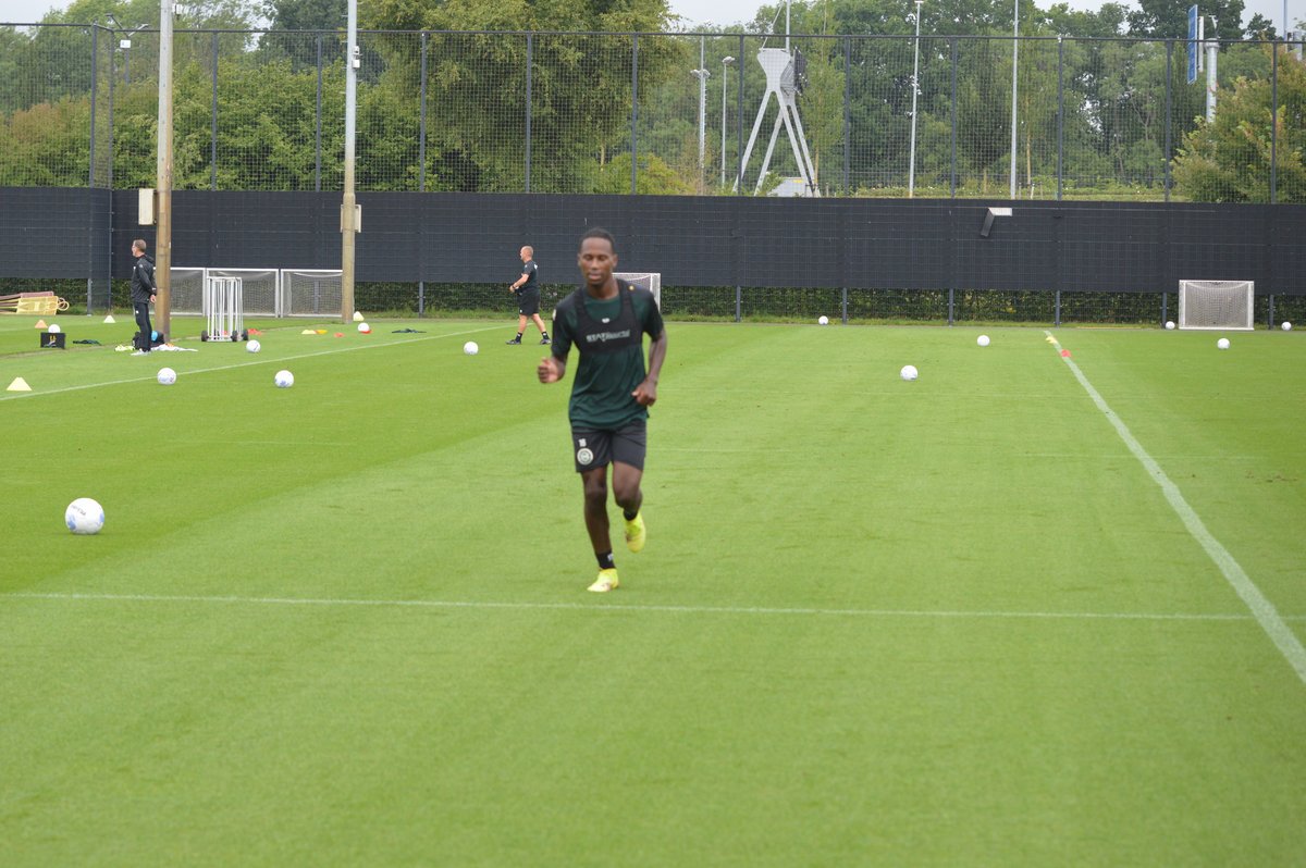 Foto's training FC Groningen vandaag