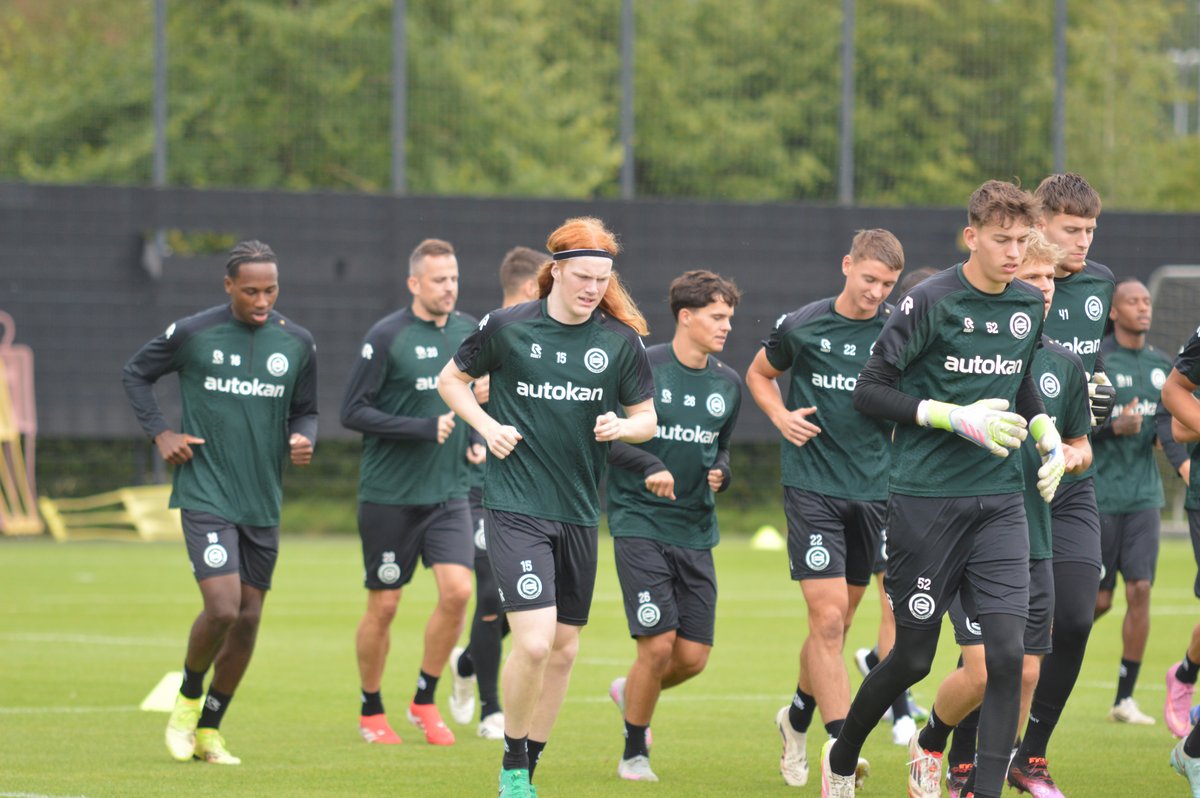 Foto's en video training FC Groningen