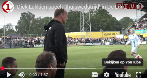 Dick Lukkien speelt ‘thuiswedstrijd’ in De Langeleegte: ‘Speciale gevoelens’
