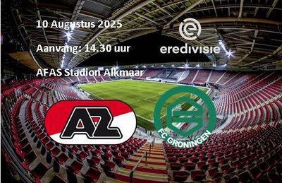 FC Groningen verliest geflatteerd in Alkmaar
