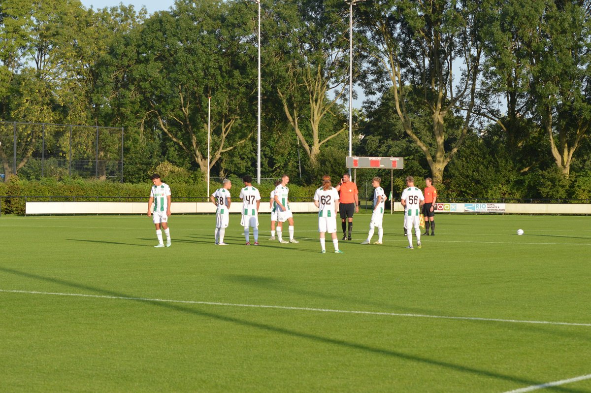 FC Groningen o21 wint oefenwedstrijd tegen Hoogeveen