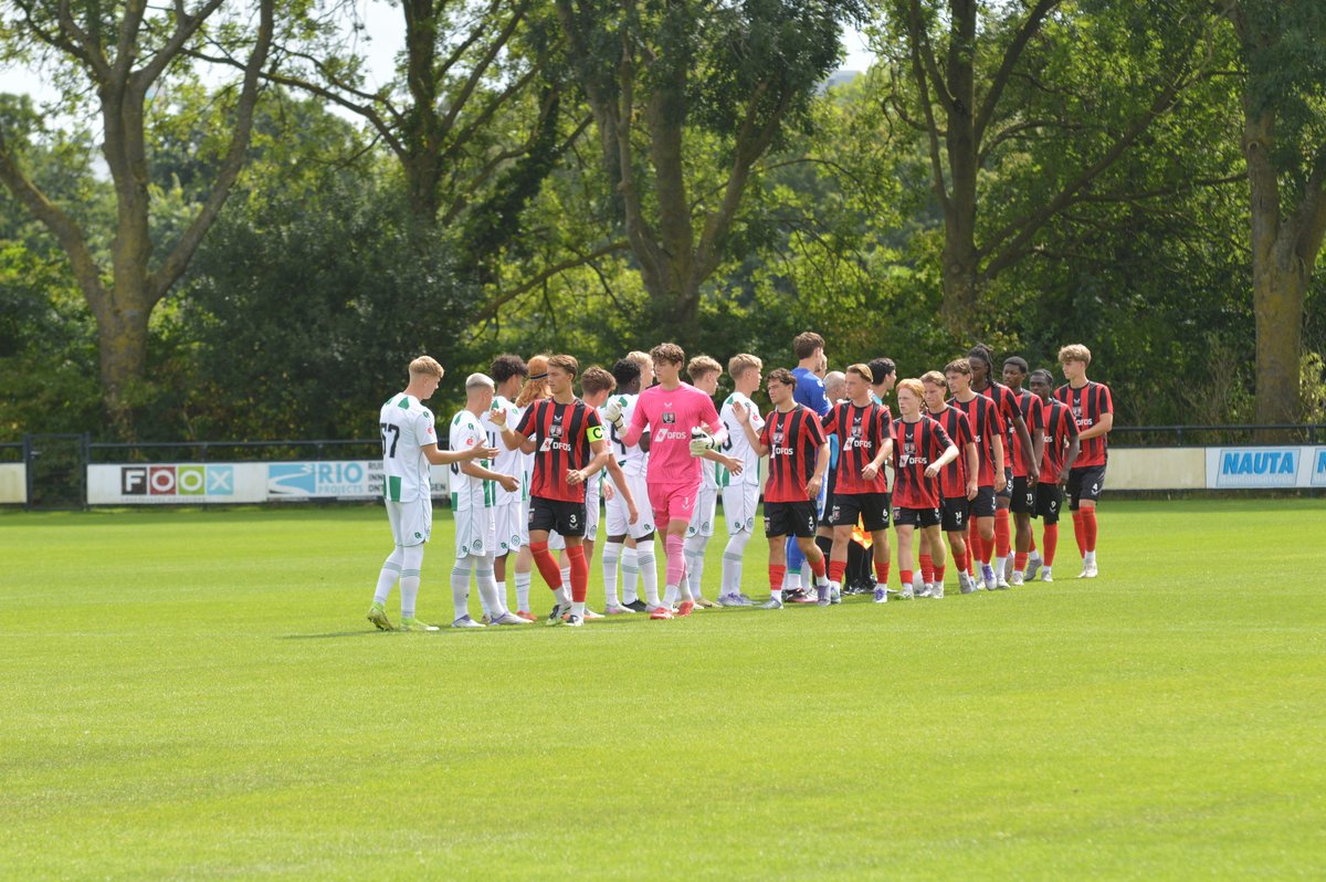 FC Groningen o21 verliest oefenduel van FC Twente/Heracles o21 