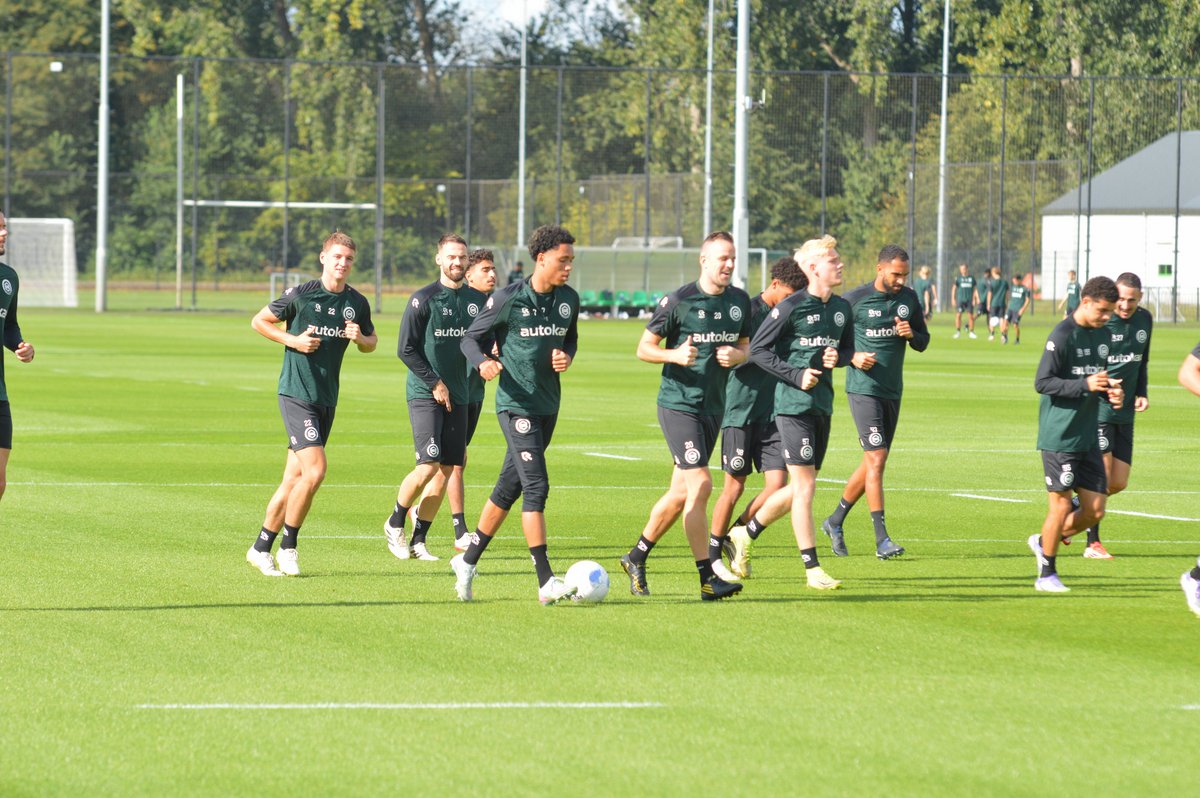 Foto's training hedenmorgen