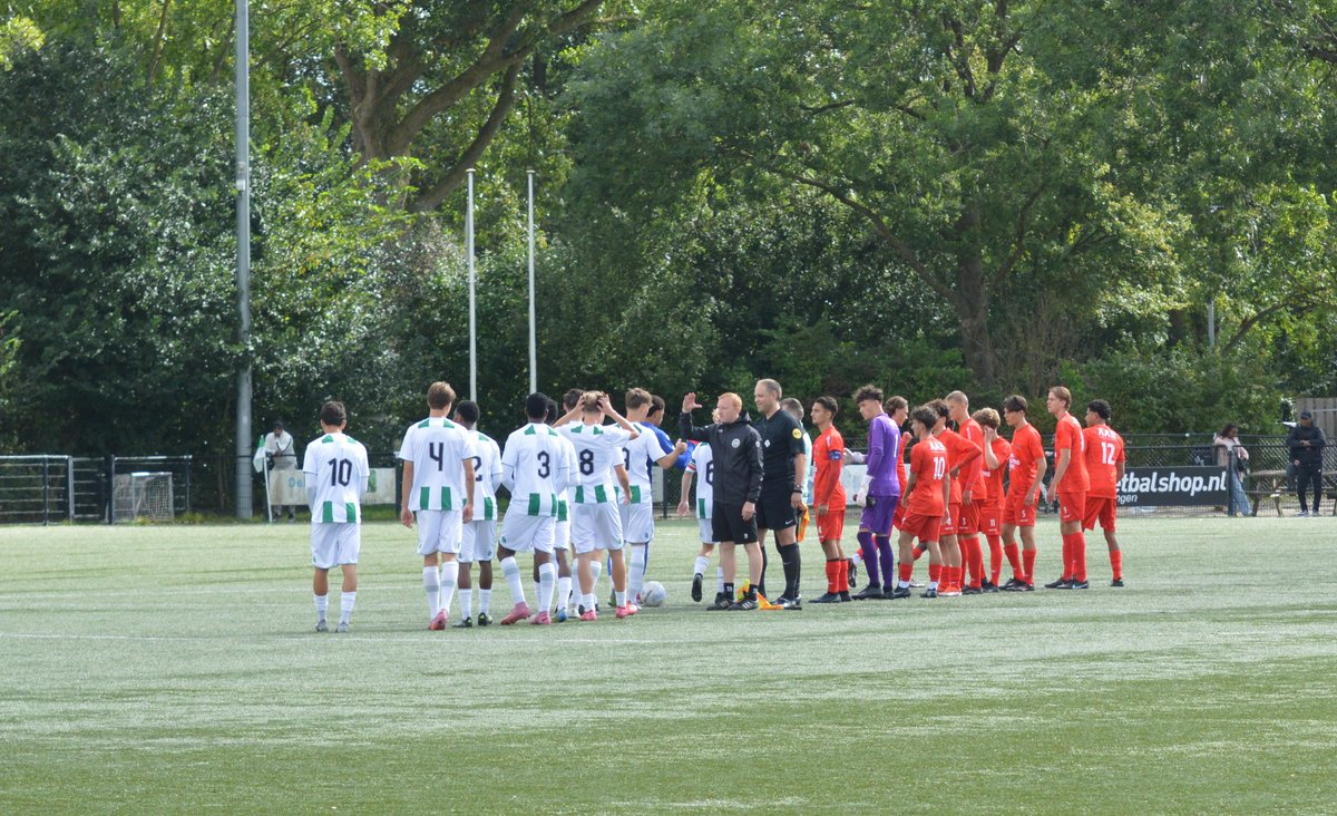 FC Groningen o19 wint ruim van Helmond Sport o19