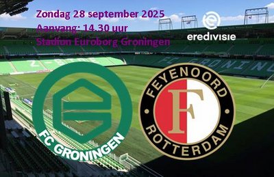 FC Groningen verliest van triest spelend Feyenoord