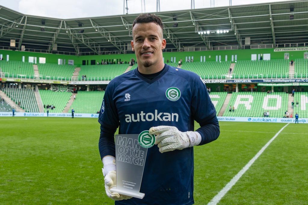 Etienne Vaessen Man of the Match tegen Feyenoord
