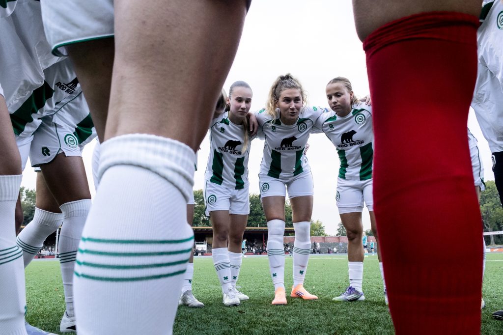 FC Groningen Vrouwen spelen in Euroborg