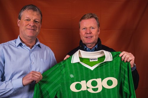 Speciaal gevoel bij het shirt van de gebroeders Koeman.