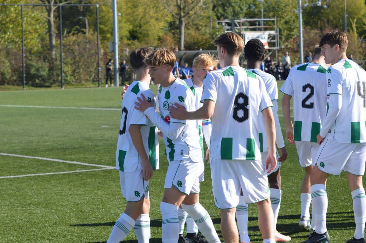FC Groningen o19 wint van PEC Zwolle o19