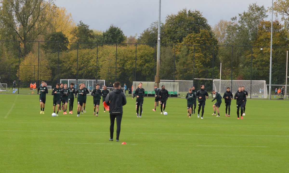 Foto's training FC Groningen vandaag
