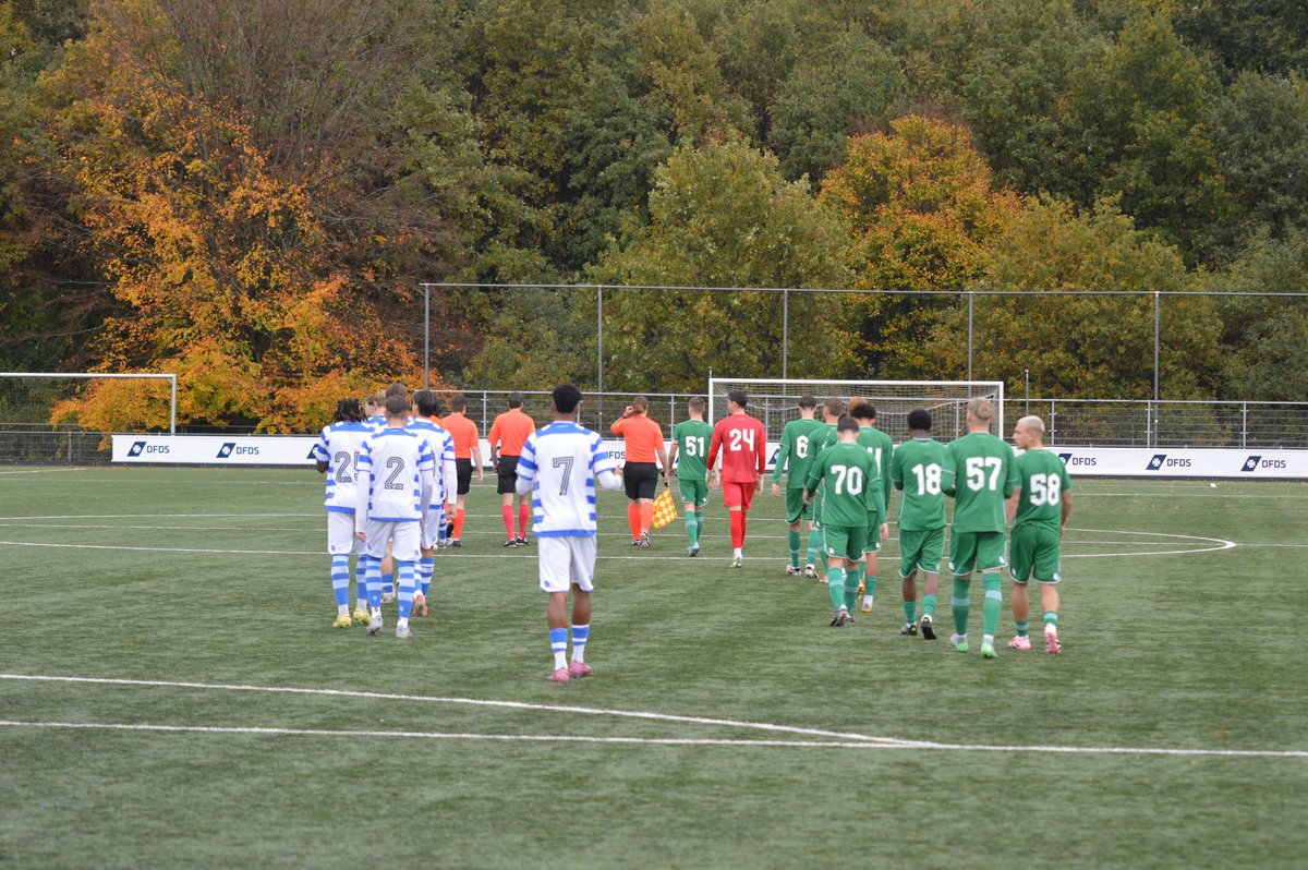 FC Groningen o21 wint in Doetinchem en neemt de koppositie weer over