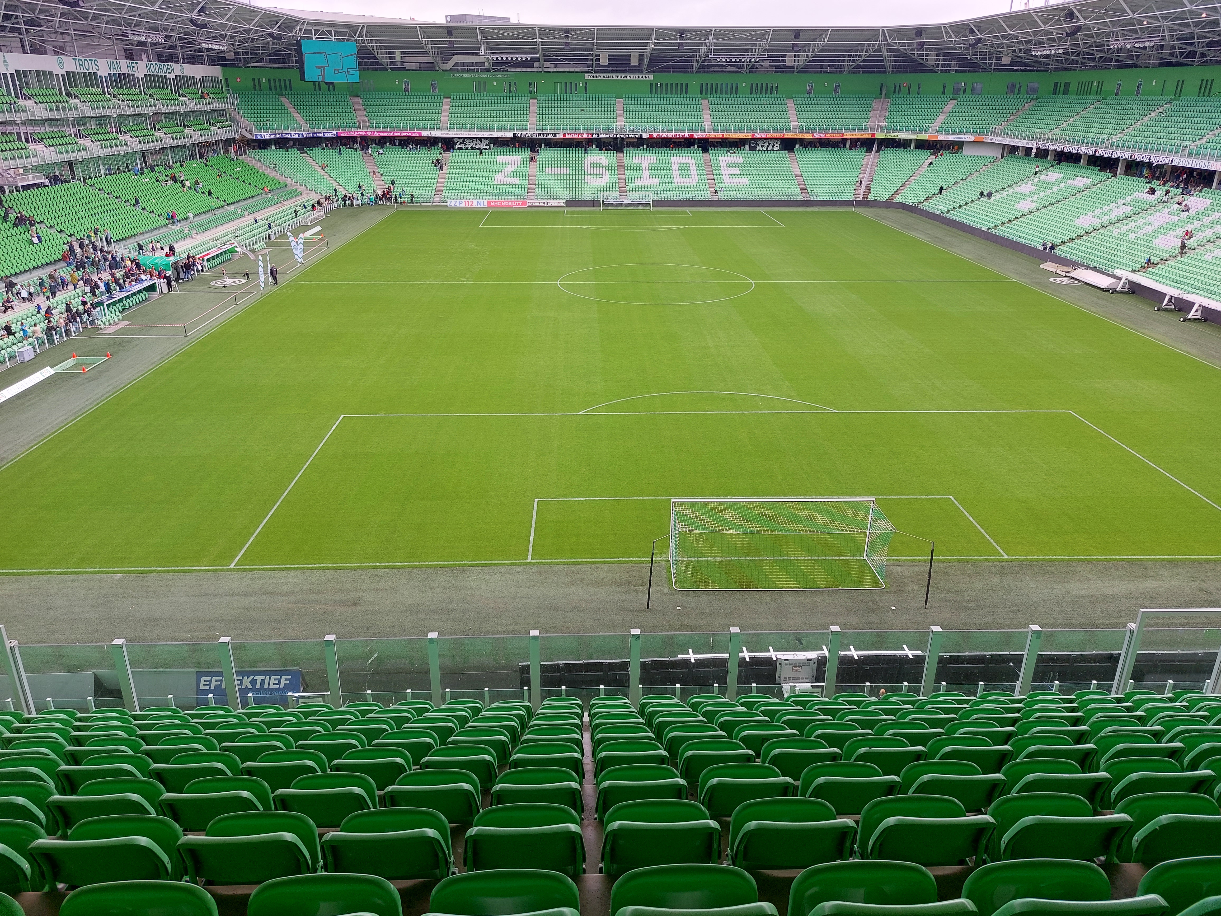Binnen en buiten het veld boekt FC Groningen winst.