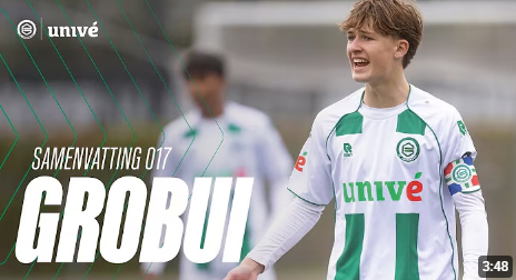 FC Groningen O17 - Buitenveldert | Samenvatting
