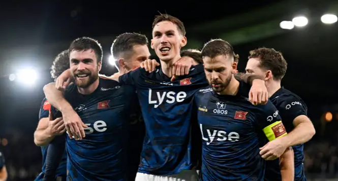 Club van Oud FC Groningen aanvaller Erik Nevland kampioen in Noorwegen