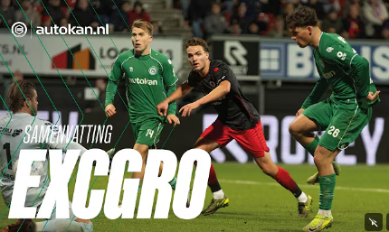 Samenvatting Excelsior Rotterdam - FC Groningen