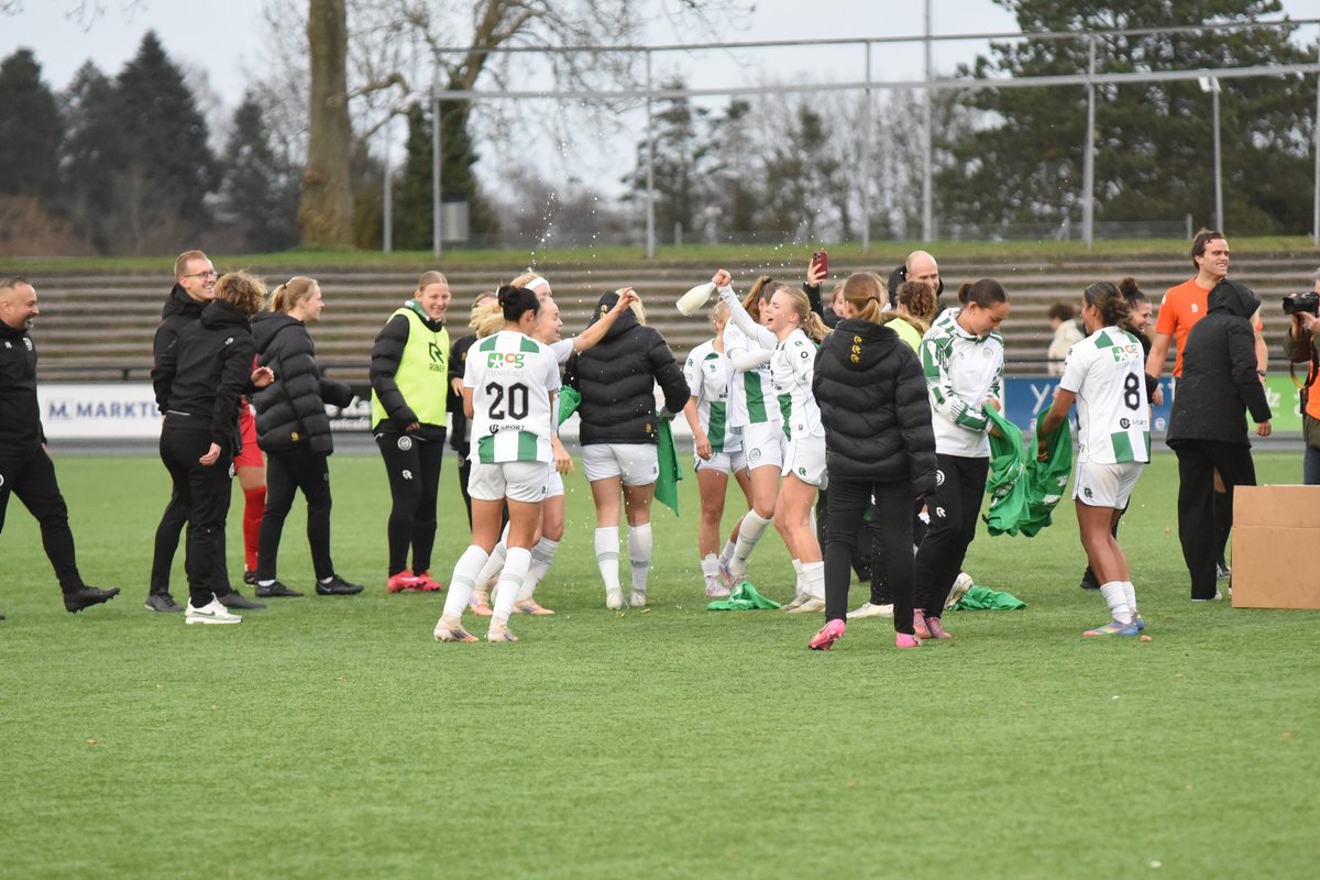 FC Groningen Vrouwen GEPROMOVEERD