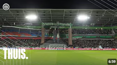 Een bijzondere wedstrijddag samengevat in 'THUIS'