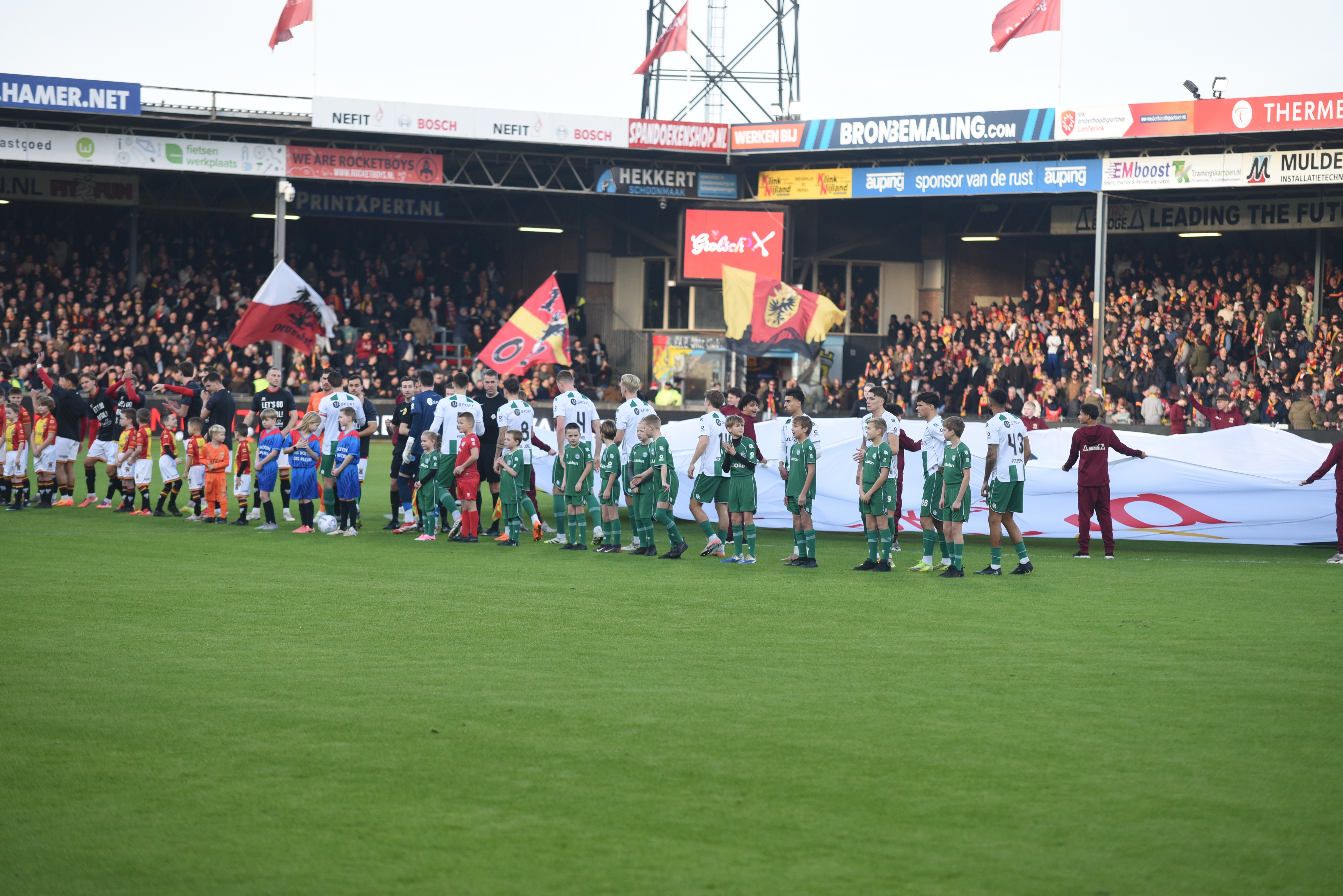 FC Groningen speelt gelijk in Deventer in laatste wedstrijd van 2025