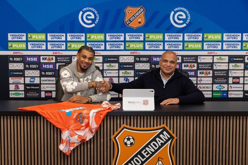 Oud FC Groningen speler Juninho Bacuna op huurbasis naar FC Volendam