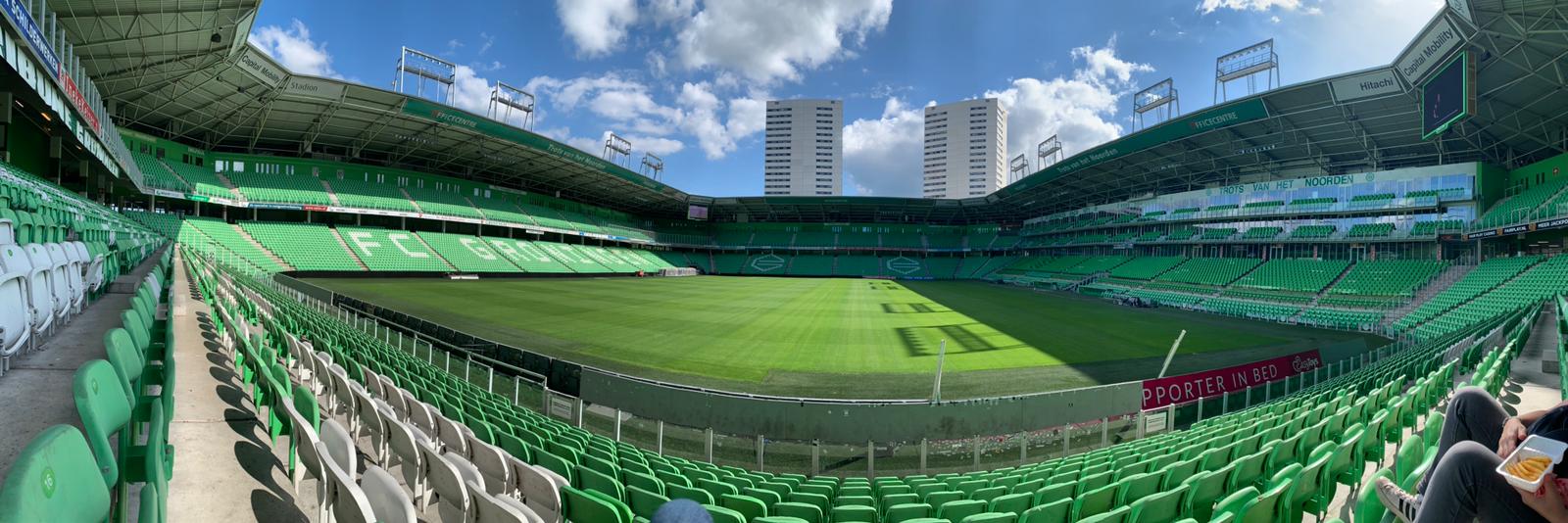 Wateroverlast in Euroborg