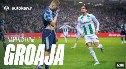 Samenvatting FC Groningen - Ajax