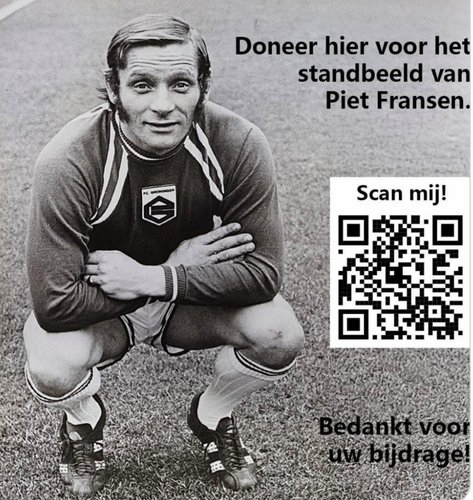 Crowfundactie voor standbeeld Piet Fransen