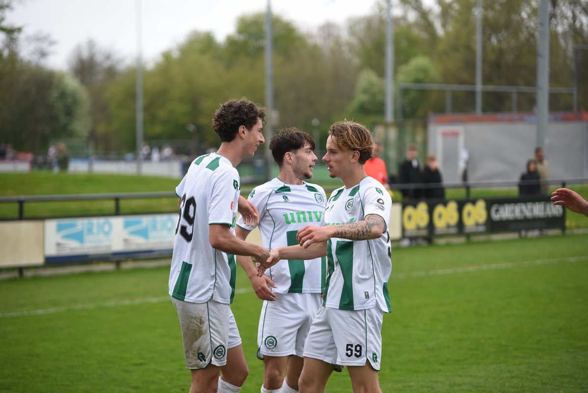 FC Groningen o21 wint van de koploper SC Cambuur o21
