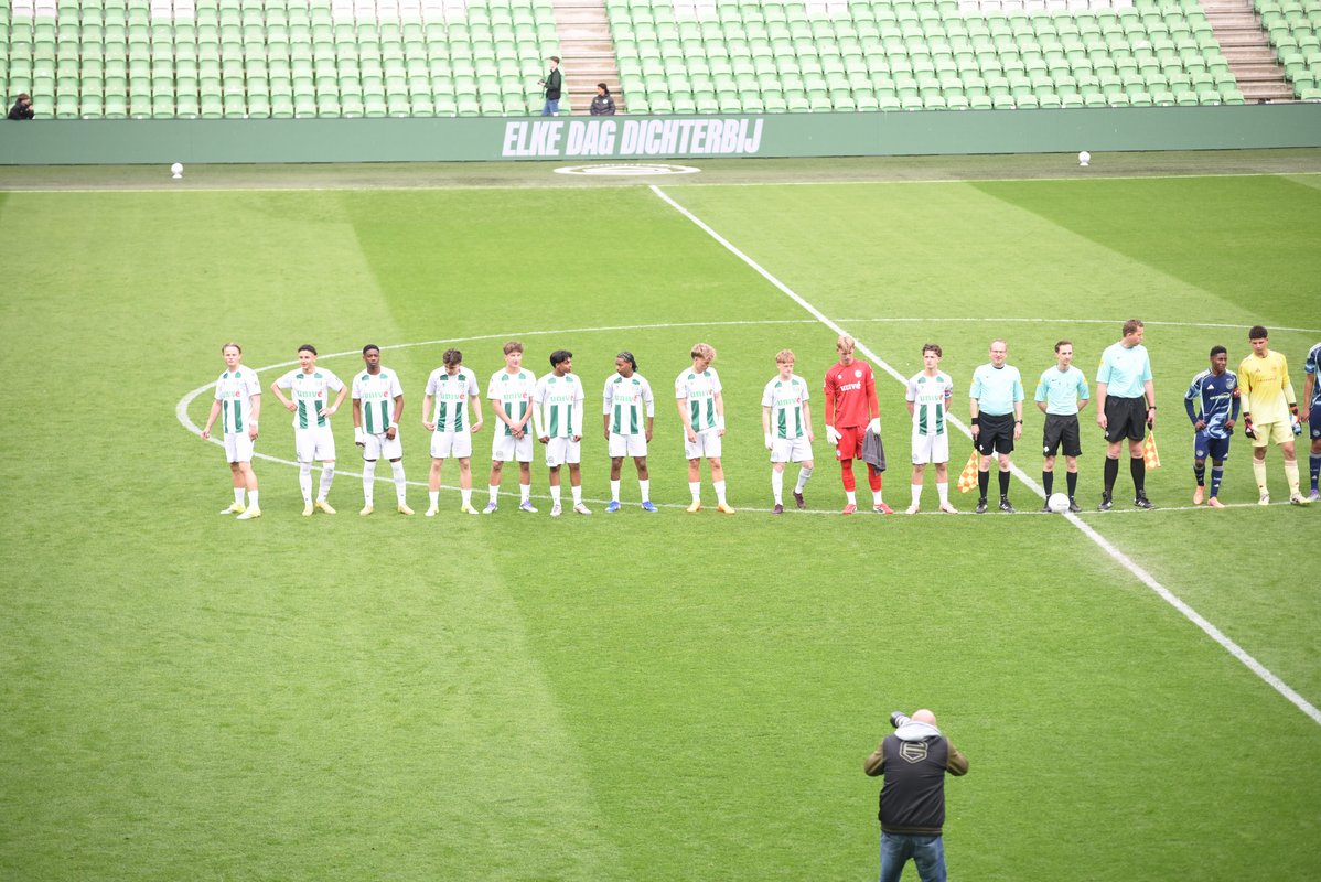 Ruime nederlaag FC Groningen o17 in bekerfinale, met fotoalbum