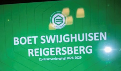 Boet Swijghuisen Reigersberg verlengt contract