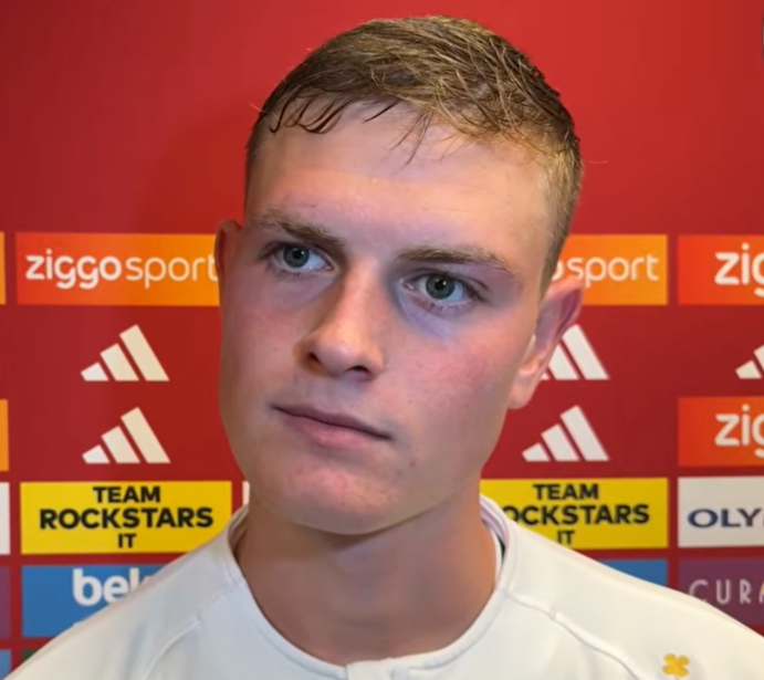 Interviews na de wedstrijd Ajax - FC Groningen