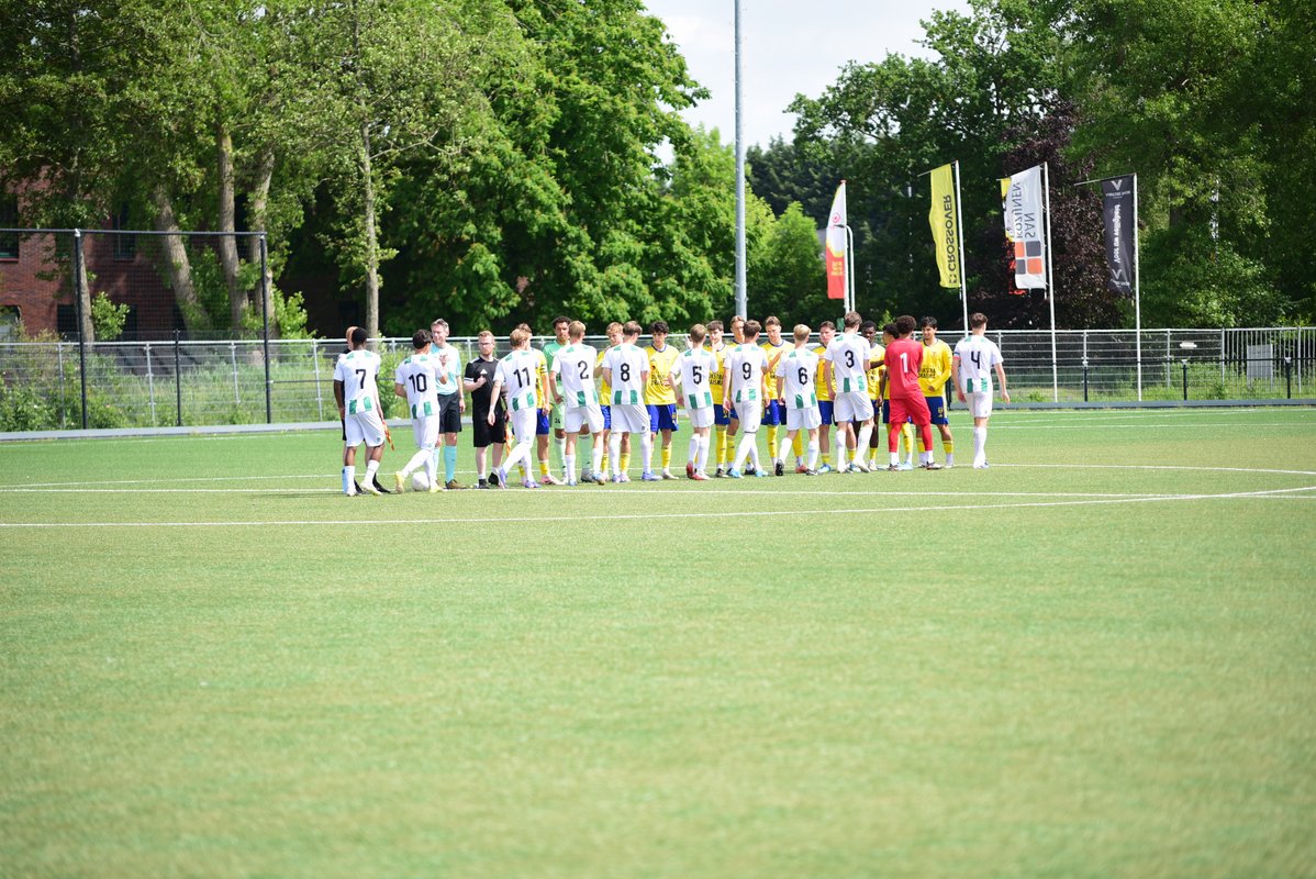 FC Groningen o19 neemt een punt mee uit Leeuwarden