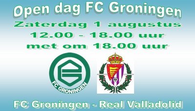 Zaterdag 1 augustus de open dag