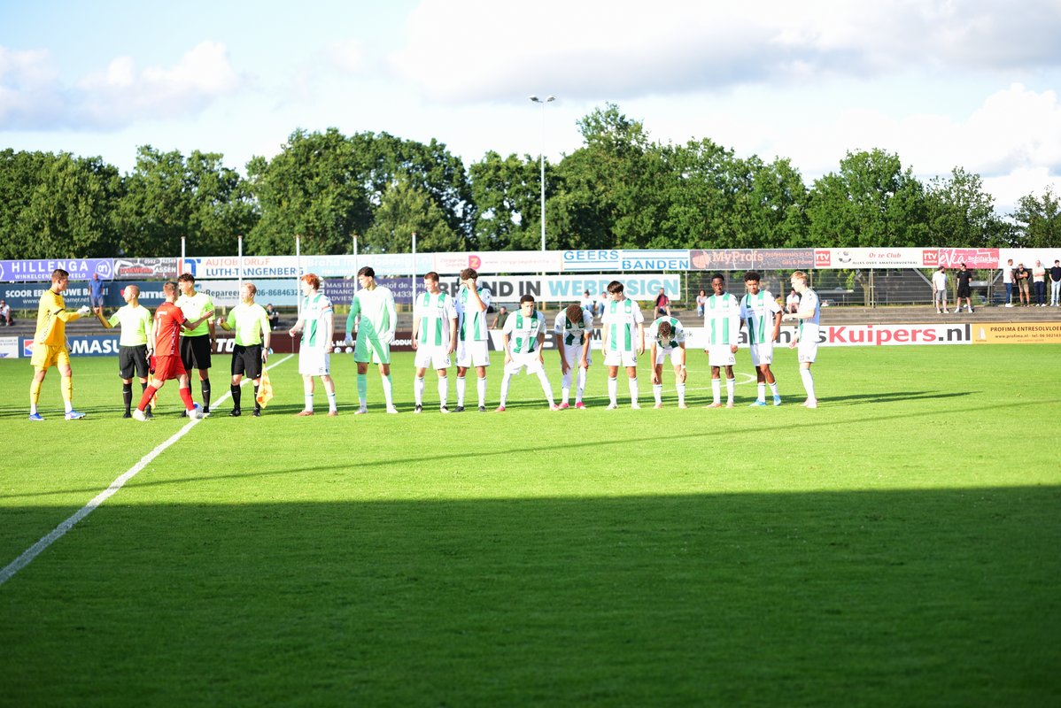 FC Groningen (o21) verliest oefenwedstrijd van Almere City