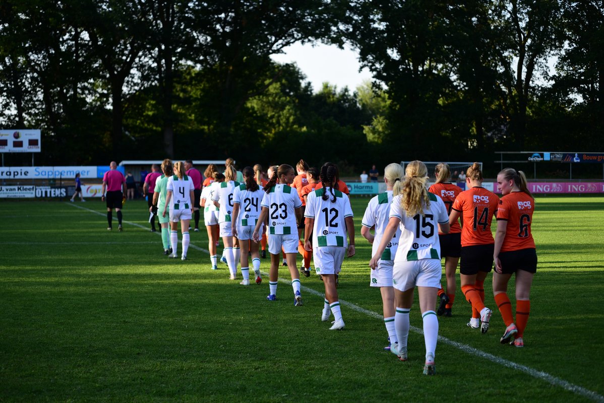 FC Groningen Vrouwen winnen oefenwedstrijd van Oranje Nassau Vrouwen