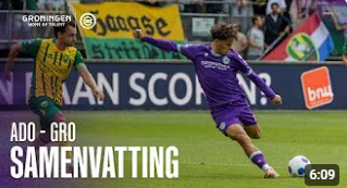 Samenvatting ADO Den Haag - FC Groningen