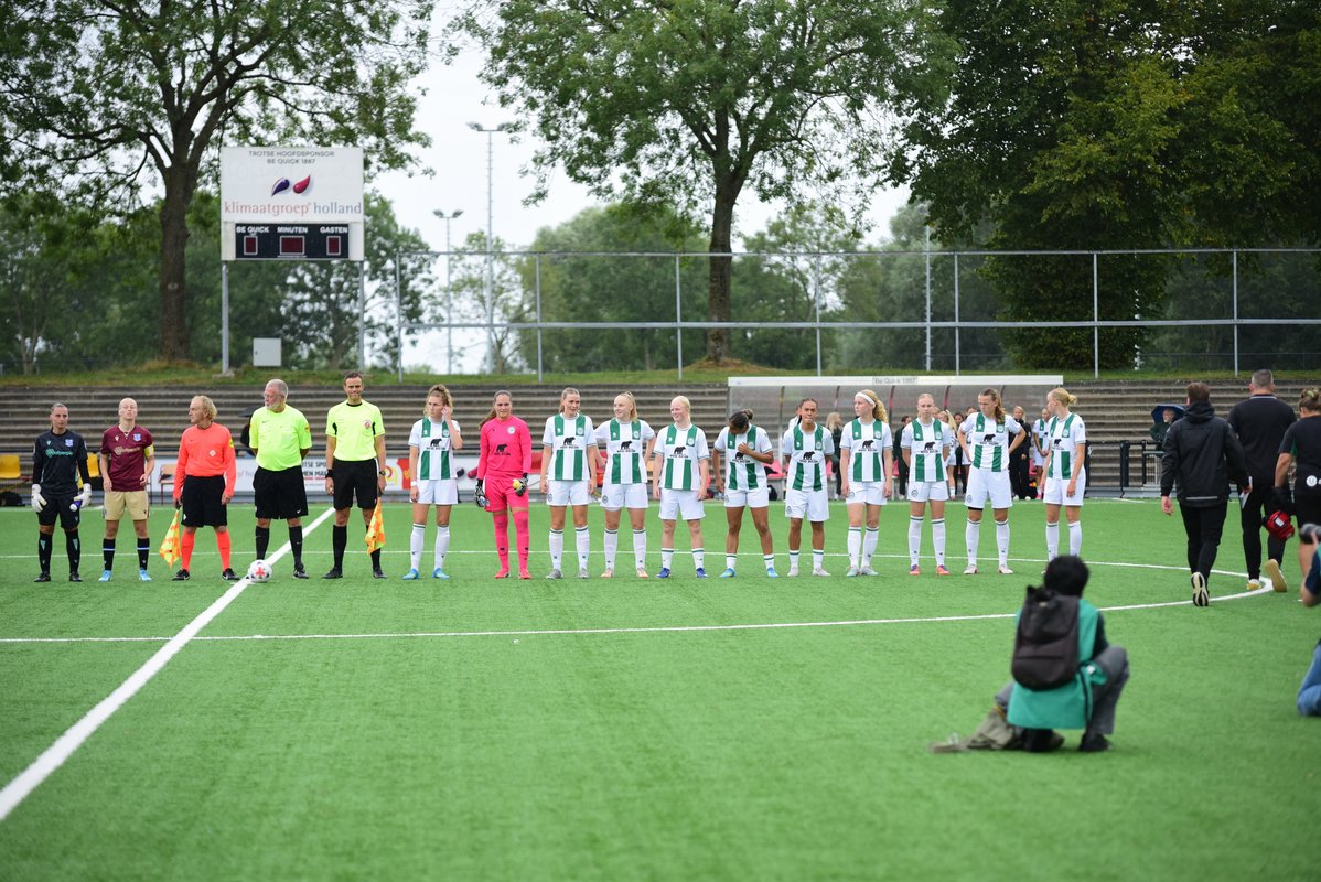 Een zevenklapper bij de FC Groningen Vrouwen tegen Jong SC Heerenveen Vrouwen